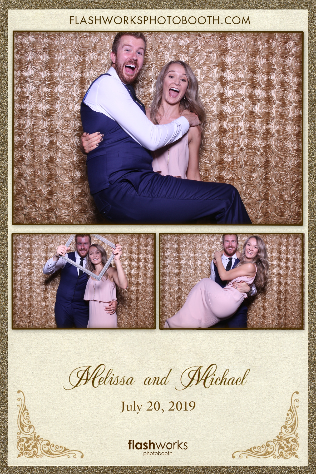 Michael and Melissa's Wedding | View more photos from the event at gallery.flashworksphotobooth.com/u/FlashworksPhotoboothInc/Michael-and-Melissas-Wedding